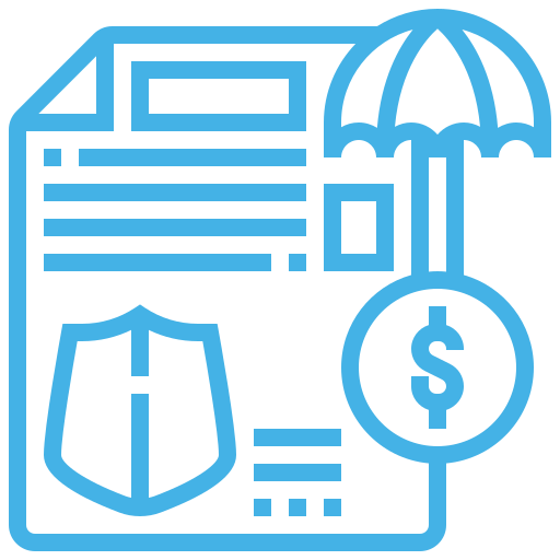 Icon depticing liability insurance.
