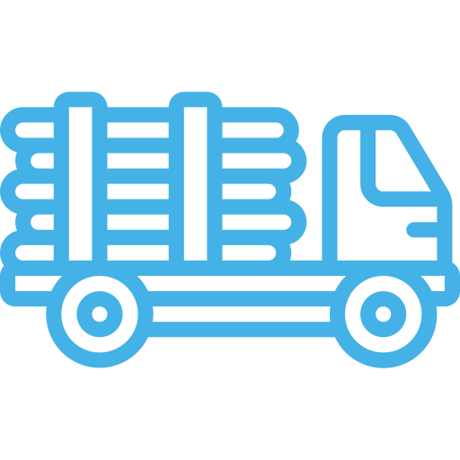 Icon depticing truck auto physical damage.