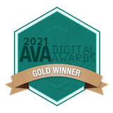2021 AVA digital award gold medal CSR
